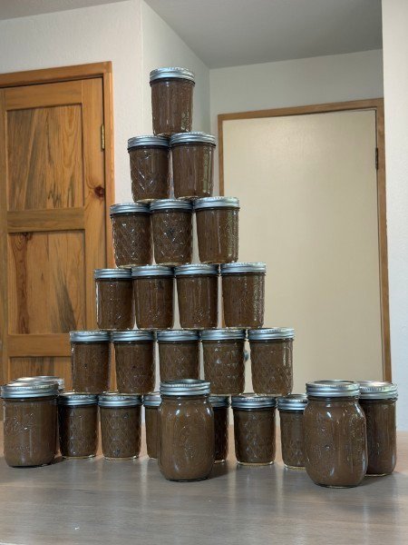 Apple Butter Jars