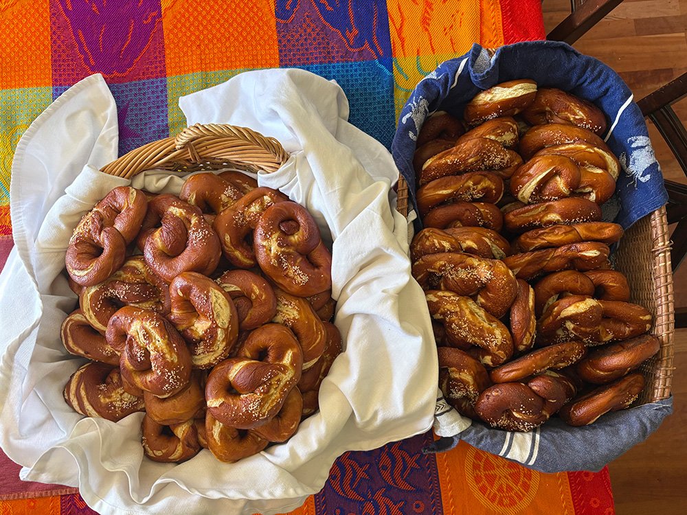 Authentic German Pretzels